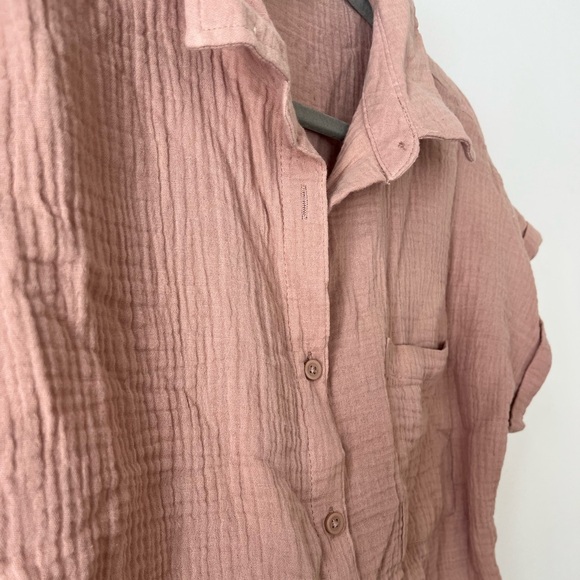 large button up collared bundle 100% cotton soft flannel crepe - Picture 12 of 16